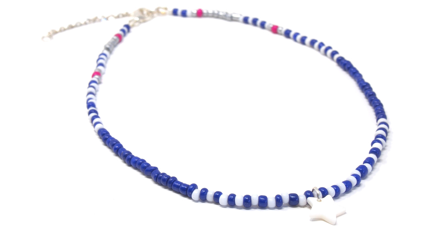 'Catch A Wave' Bead Necklace