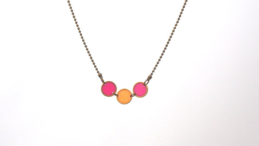 'Dotty' Neon Choker Necklace
